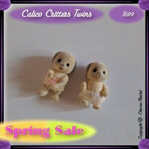 Ivory Dog Twin Babies